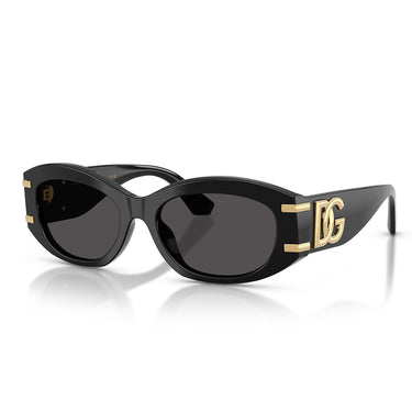 Dolce & Gabbana Sonnenbrille DG4502 501/87 Schwarz/Dunkelgrau Damen 2