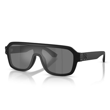 Dolce & Gabbana Occhiali da Sole DG4507 25256G Nero Opaco/Grigio Specchiato Uomo 2