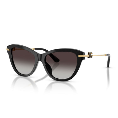 Dolce & Gabbana Occhiali da Sole DG4534 501 8G Nero Oro Grigio Sfumato Donna 2