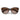 Dolce & Gabbana Occhiali da Sole DG4534 502 13 Marrone Oro Marrone Chiaro Sfumato Donna 5