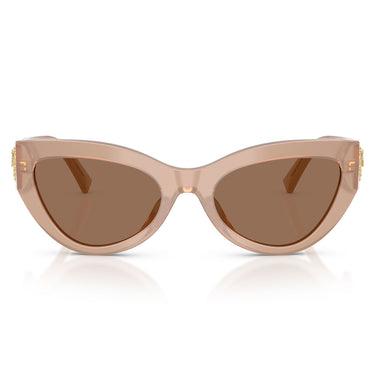 Dolce & Gabbana Occhiali da Sole DG4536 304273 x Devotion Marrone Opale/Marrone Scuro Donna