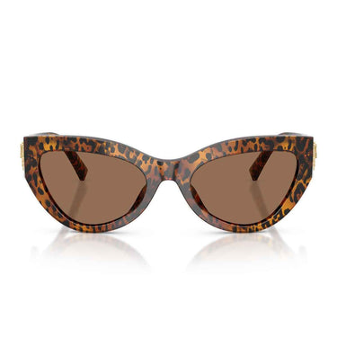 Dolce & Gabbana Occhiali da Sole DG4536 347073 x Devotion Leo Trasparente/Marrone Scuro Donna