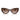 Dolce & Gabbana Occhiali da Sole DG4536 502 13 x Devotion Marrone Marrone Sfumato Donna