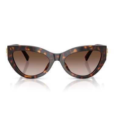 Dolce & Gabbana Occhiali da Sole DG4536 502 13 x Devotion Marrone Marrone Sfumato Donna
