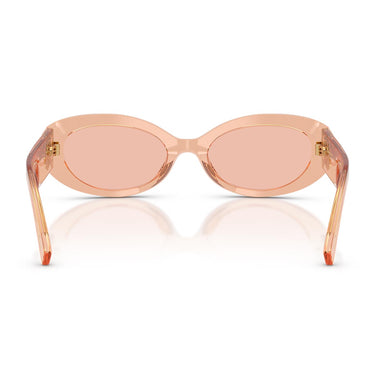 Dolce & Gabbana Occhiali da Sole DG4537 322684 x Devotion Nude Trasparente/Rosa Scuro Donna 3