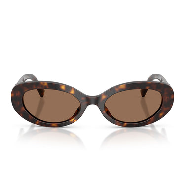 Dolce & Gabbana Occhiali da Sole DG4537 502 73 x Devotion Marrone Marrone Scuro Donna
