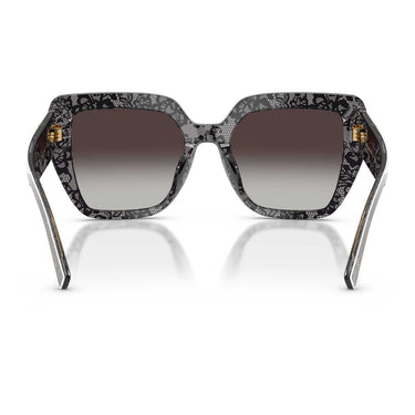 Dolce & Gabbana Occhiali da Sole DG4538 34718G x Devotion Print Black Lace/Grigio Sfumato Donna 3