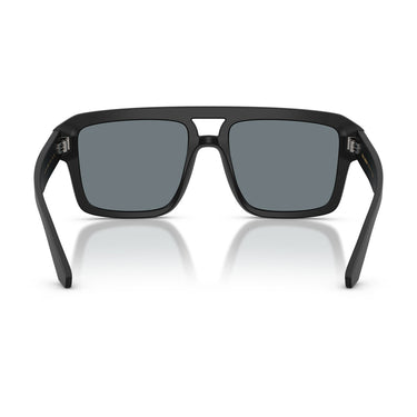 Dolce & Gabbana Okulary Przeciwsłoneczne DG4562 25256G Matowy czarny/Lustrzany szary Męskie