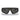 Dolce & Gabbana Sunglasses DG6177 501/87 Black/Dark Gray Unisex