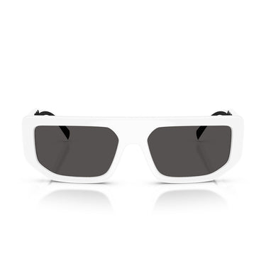 Dolce & Gabbana Okulary Przeciwsłoneczne DG6203 331287 Biały Ciemnoszary Unisex