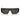 Dolce & Gabbana Okulary Przeciwsłoneczne DG6203 501/87 Czarny/Ciemnoszary Unisex