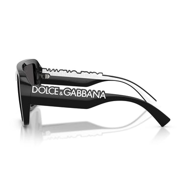 Dolce & Gabbana Okulary Przeciwsłoneczne DG6204 L50187 Nero Grigio Scuro Unisex 3