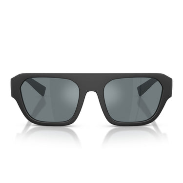 Dolce & Gabbana Occhiali da Sole DG6206 25256G Nero Opaco/Grigio Nero Specchiato Uomo
