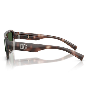 Dolce & Gabbana Occhiali da Sole DG6206 344482 Marrone Verde Scuro Uomo 3