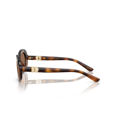 Dolce & Gabbana Okulary Przeciwsłoneczne DX6007U 502/73 Brązowy/Ciemnobrązowy Dziecięce