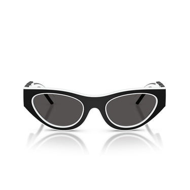 Dolce & Gabbana Okulary Przeciwsłoneczne DX6012 345787 Czarny Biały/Ciemny Szary Dziecięce