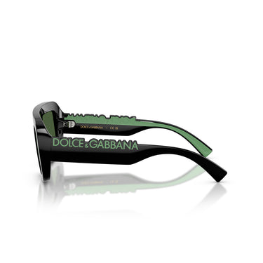 Dolce & Gabbana Okulary Przeciwsłoneczne DX6013 501/71 Nero/Verde Scuro Bambini 3