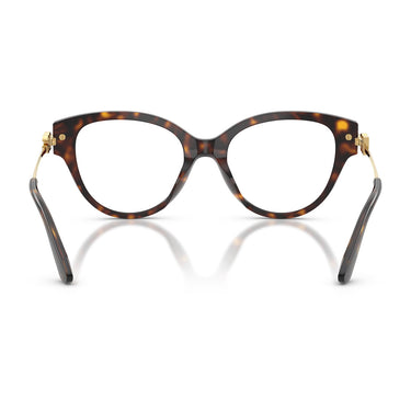 Dolce & Gabbana Occhiali da Vista DG3438 502 Marrone Trasparente Donna 4