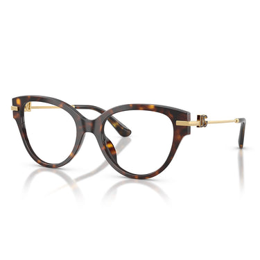Dolce & Gabbana Occhiali da Vista DG3438 502 Marrone Trasparente Donna 2