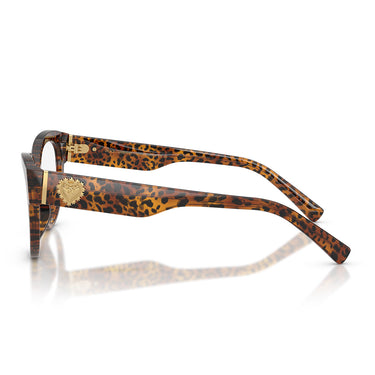 Dolce & Gabbana Occhiali da Vista DG3440 3470 x Devotion Leo Trasparent/Trasparente Donna