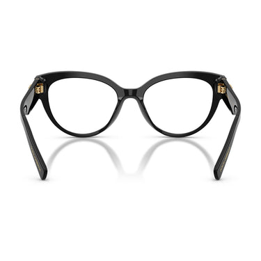 Dolce & Gabbana Occhiali da Vista DG3440 501 x Devotion Nero Trasparente Donna 4