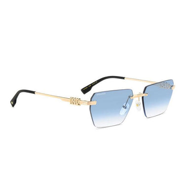 Dsquared2 Sunglasses D2 0102-S LKS Gold.Blue Unisex 1