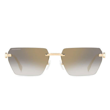 Dsquared2 Sonnenbrille D2 0102-S RHL Gold-Blau Unisex
