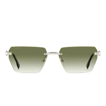 Dsquared2 Lunettes de Soleil D2 0102/S 0109K Argent/Vert Unisexe