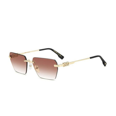 Dsquared2 Okulary Przeciwsłoneczne D2 0102/S J5G17 Złoto/Różowe Gradient Unisex 2