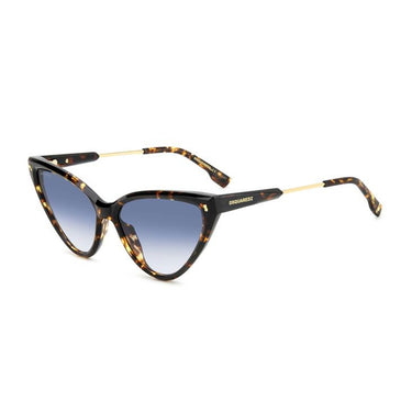 Dsquared2 Sunglasses D2 0134/S 086/08 Havana/Blue Women