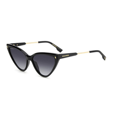 Dsquared2 Sunglasses D2 0134/S 807/9O Black/Dark Gray Women