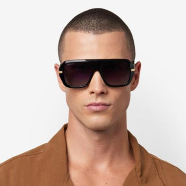 Dsquared2 Okulary Przeciwsłoneczne D2 0160/S 807 Czarny Złoto/Szary Gradient Męskie 3