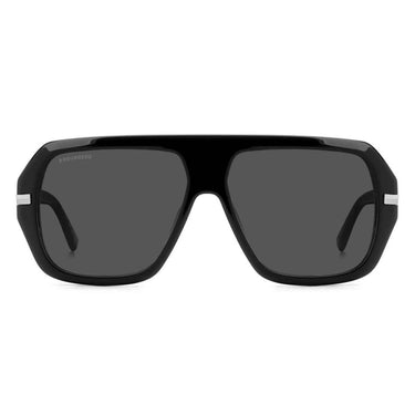 Dsquared2 Okulary Przeciwsłoneczne D2 0160/S 807/IR Nero Argento/Grigio Sfumato Męskie