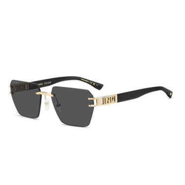 Dsquared2 Okulary Przeciwsłoneczne D2 0173/S 000 Złoty/Szary Męskie 2