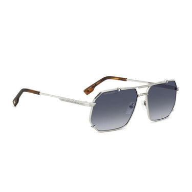 Dsquared2 Okulary Przeciwsłoneczne D2 0175/S 010 Srebrny/Niebieski Gradient S Męskie