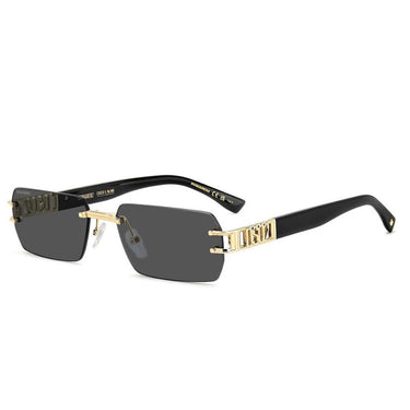 Dsquared2 Occhiali da Sole D2 0189/S J5G Oro/Grigio Scuro Unisex