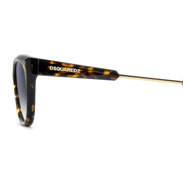 Dsquared2 Occhiali da Sole D2 0209 G S 08608 Marrone Blu Sfumato Donna 3