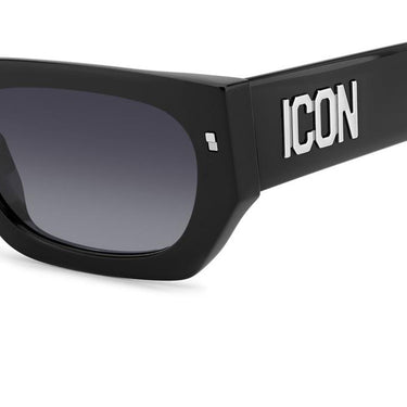 Dsquared2 Okulary Przeciwsłoneczne ICON 0017/S 807 Czarny/Szary Gradient Unisex 4
