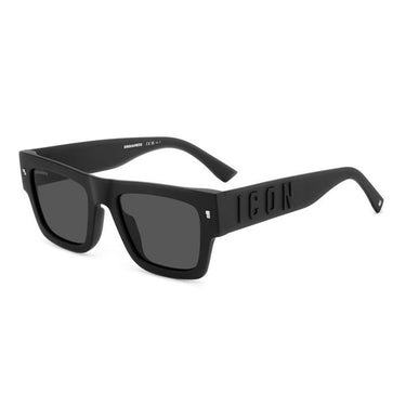 Dsquared2 Okulary Przeciwsłoneczne ICON 0021/S 003 Czarny Matowy/Czarny Unisex 2