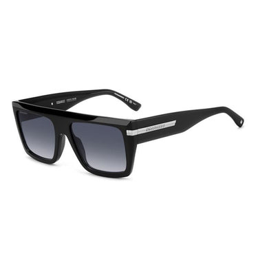 Dsquared2 Okulary Przeciwsłoneczne ICON 0177/S 807 Czarny/Niebieski Gradient Męskie 2