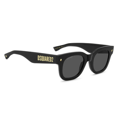 Dsquared2 Okulary Przeciwsłoneczne ICON 0180/S 807/IR Czarny/Szary Męskie 3