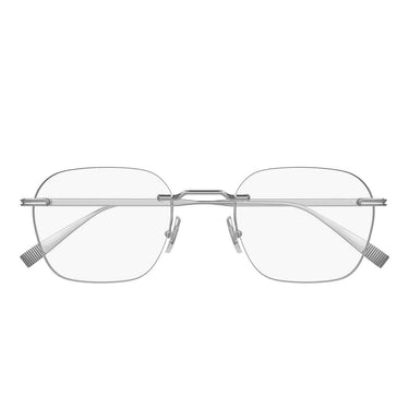 Dunhill Occhiali da Vista DU0134O 002 Argento/Trasparente Uomo