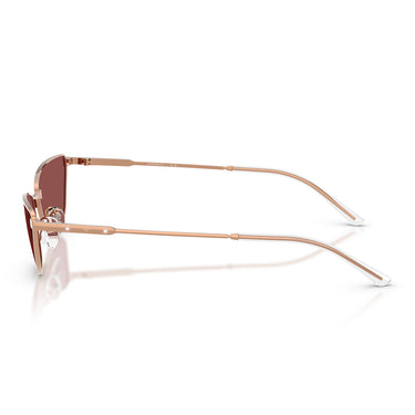 Emporio Armani Occhiali da Sole EA2174B 301175 Oro Rosè/Violetto Scuro Donna 2