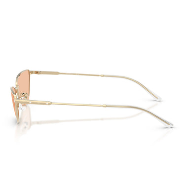 Emporio Armani Occhiali da Sole EA2174B 301393 Oro Pallido Marrone Donna 3