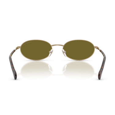 Emporio Armani Occhiali da Sole EA2175 3002/2 Oro Pallido Opaco/Verde Scuro Uomo 4