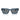 Emporio Armani Occhiali da Sole EA4270 636280 Blu Trasparente Lucido Blu Scuro Uomo