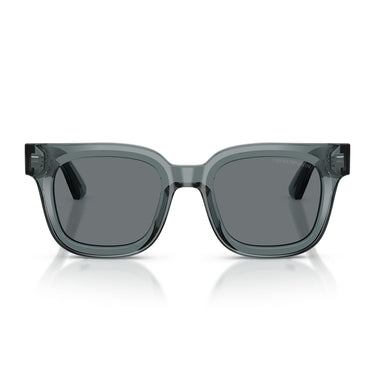 Emporio Armani Occhiali da Sole EA4271 636480 Grigio Trasparente Lucido Blu Scuro Donna