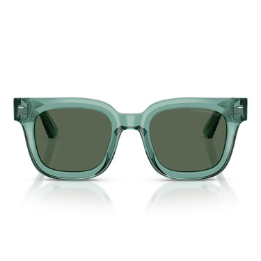 Emporio Armani Occhiali da Sole EA4271 636571 Verde Trasparente Lucido/Verde Scuro Donna