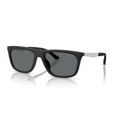 Emporio Armani Occhiali da Sole EA4272U 500181 Nero Opaco/Grigio Scuro Uomo Polarizzati 1