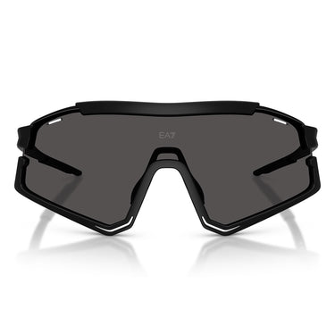 Emporio Armani Occhiali da Sole Q74006 628887 x Milano Cortina 2026 Nero Opaco/Grigio Scuro Uomo